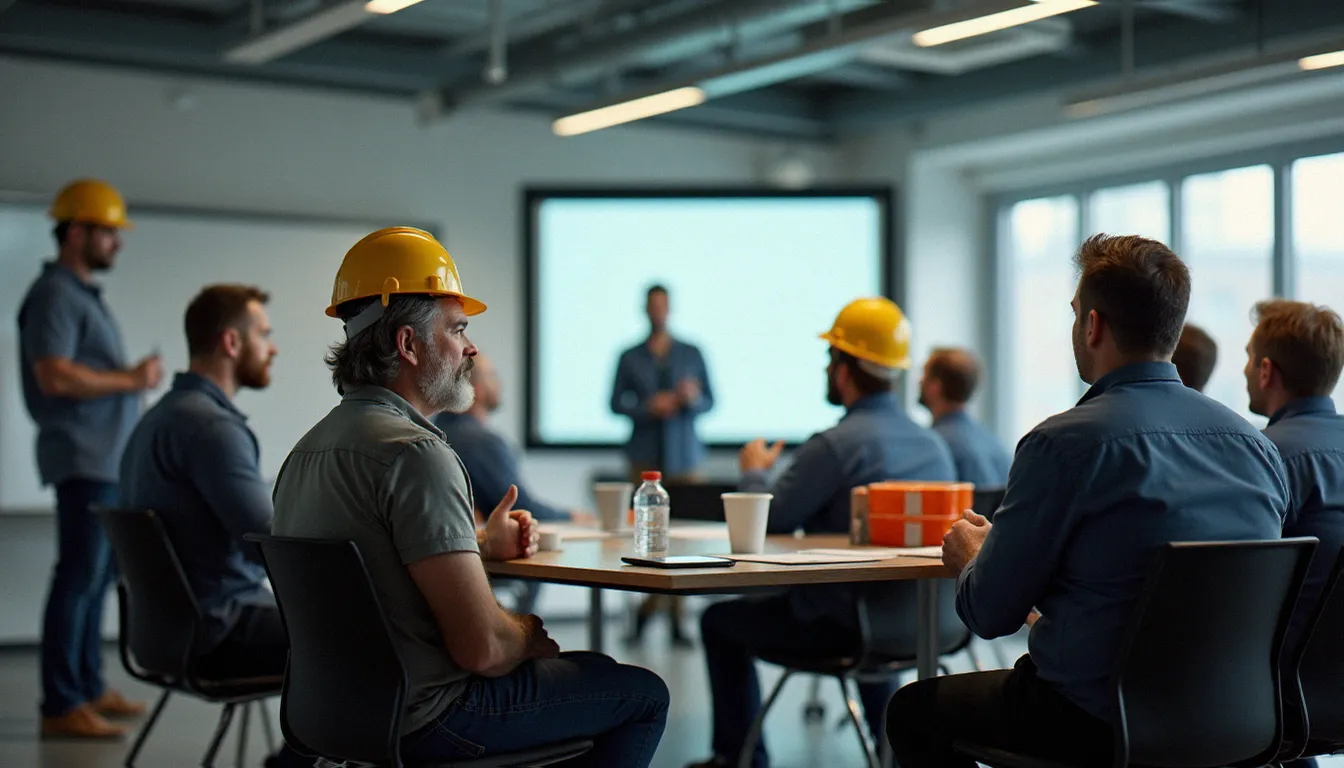 Salariés du BTP en formation professionnelle financée par Constructys OPCO dans un organisme certifié Qualiopi en Normandie