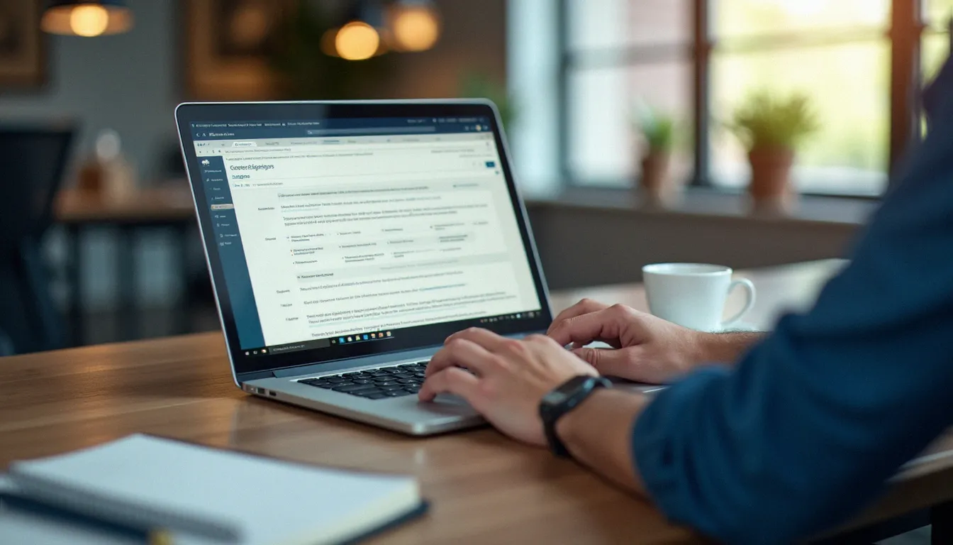 Recherche dans la liste des formations CPF sur la plateforme Mon Compte Formation avec filtres de recherche visibles sur écran d'ordinateur