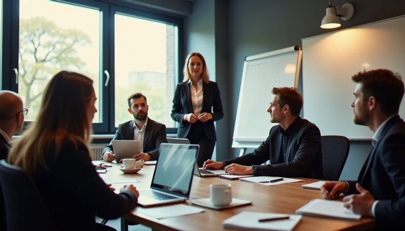 Salariés d'une PME participant à une session de formation professionnelle financée via les dispositifs OPCO
