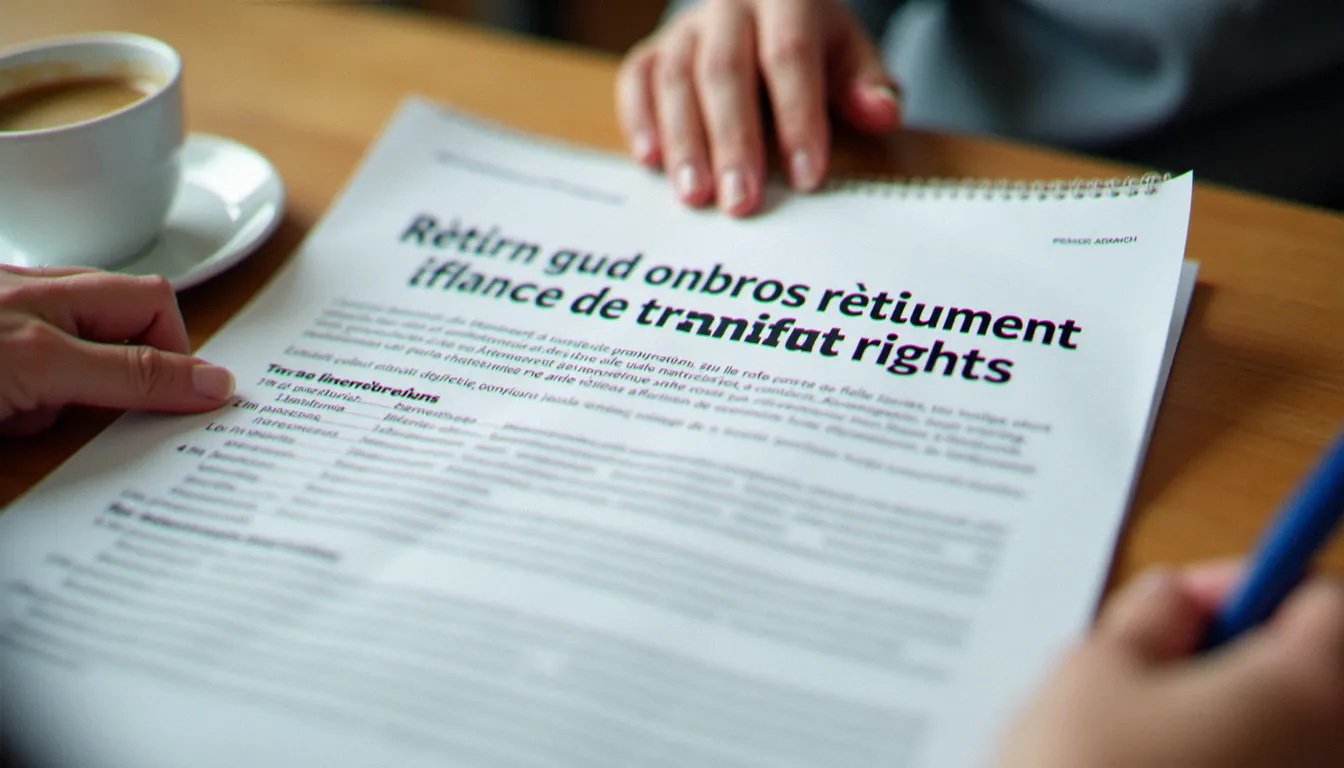 Mains tenant des documents administratifs relatifs aux droits de formation CPF avant la retraite