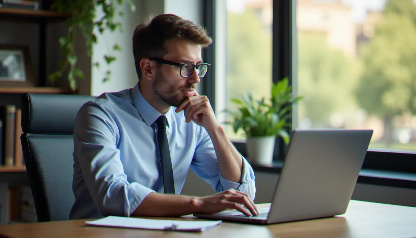 Un consultant en formation professionnelle consulte son compte CPF sur Mon Compte Formation pour vérifier si on peut récupérer l'argent du compte CPF